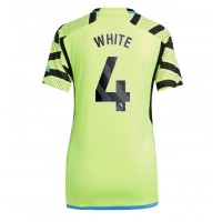 Koszulka piłkarska Arsenal Benjamin White #4 Strój wyjazdowy dla kobiety 2023-24 tanio Krótki Rękaw
